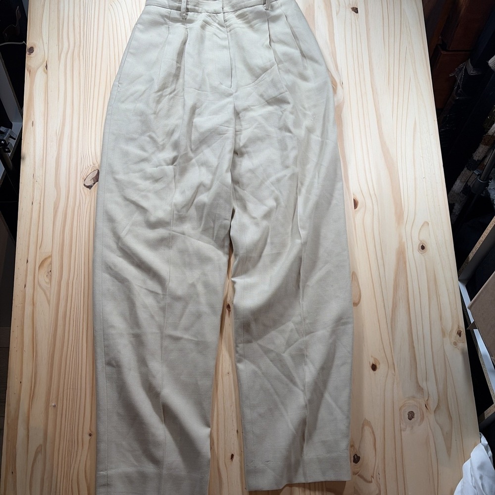 Valerie Stevens Trousers Womens Size 6 100% Wool Pants Old Money Academia